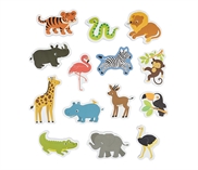  Foam bath Toys Safari